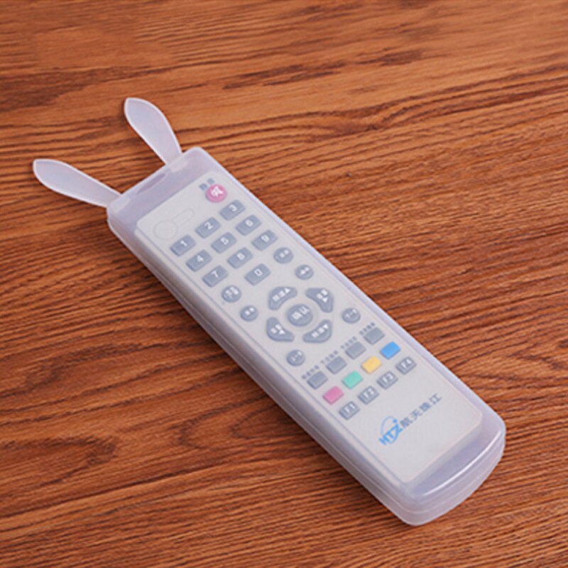 BalleenShiny Silicone Cute Rabbit Remote Control Cover Dust-proof TV Air Conditioner Controller Protective Case Luminous Cover: A1 L