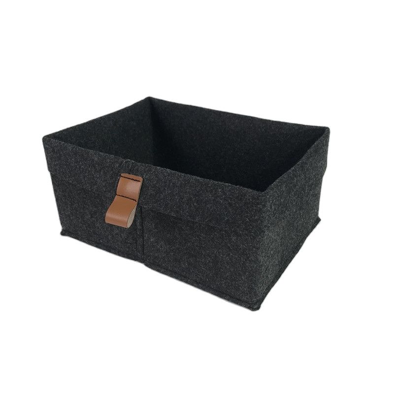Schreibtisch schmücken Aufbewahrungsbox, Kosmetik-Aufbewahrungsbox, Schmuck, Nagellack-Organizer, Schreibtisch-Kleinigkeiten, Schlüssel: Blau