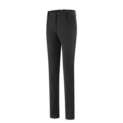 Pgm Golf Hosen Für Frauen Winter warm Halten Golfspieler Hosen Damen schlank passen Sport Tragen Vlies lässig Hosen Selbst-heizung: Schwarz / XS