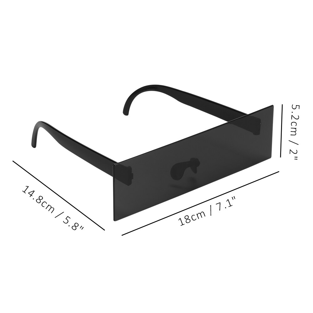 Fancy Glasses Photo Booth Props Unisex Sunglasses Men Life Glasses Wedding Party Decoration Keep Clear Sight