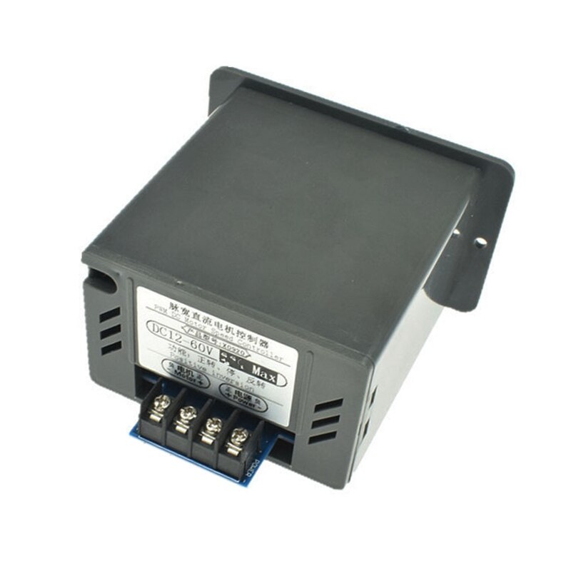 DC 12-60V 10A DC Motor Speed Controller Reversible Switch Regulator Control Forward Rotation Stop Reverse