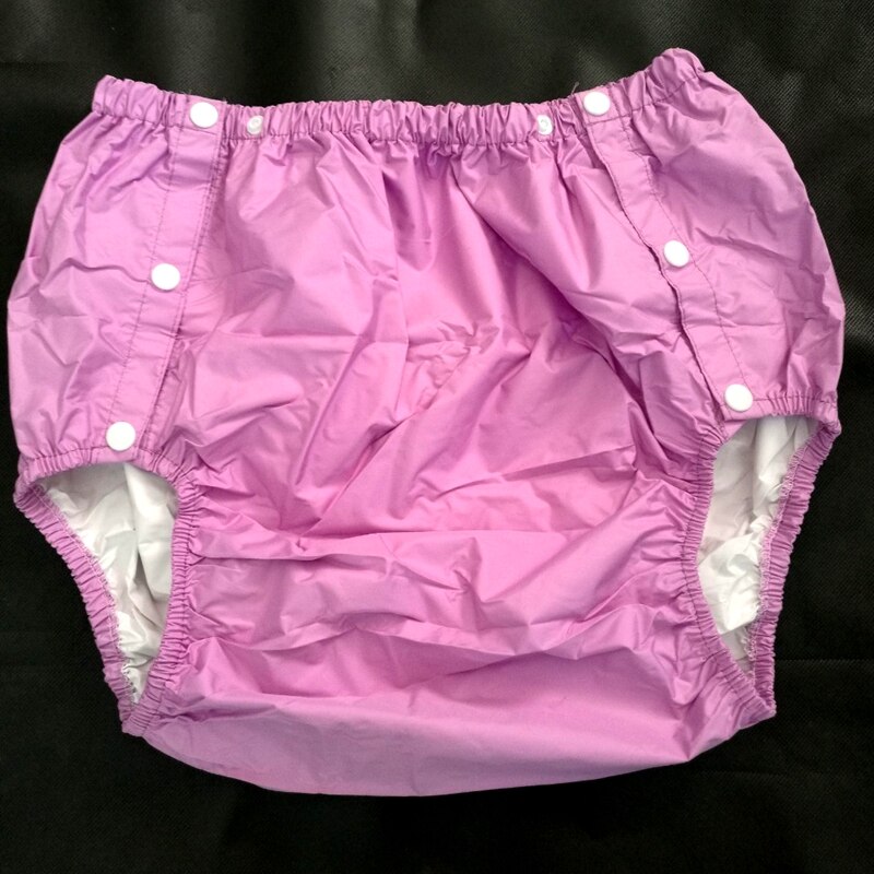 FUUBUU2204-PURPLE-XS SNAP ON shorts /The old man of diapers/Waterproof shorts/Waterproof and breathable