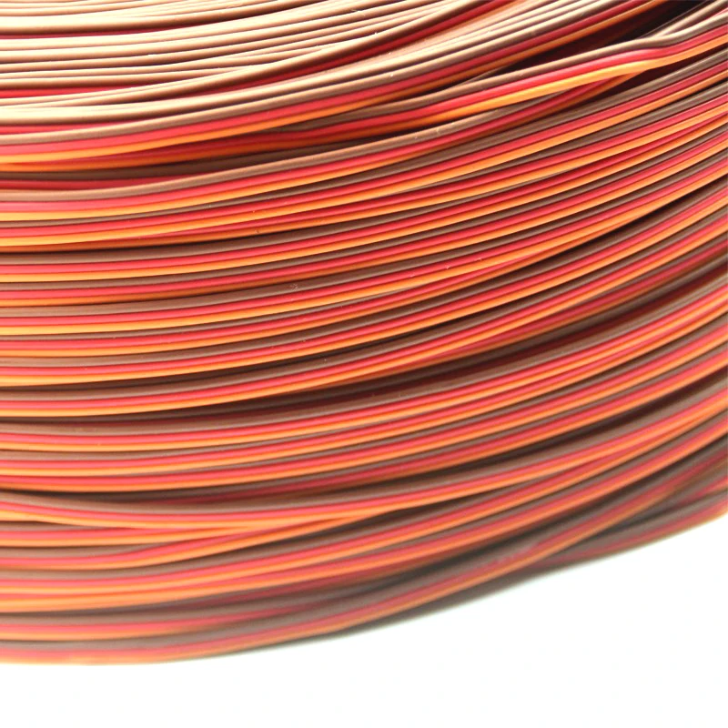 5 Meter 22AWG 60 Ader 3P Twist Servo Verlängerung Kabel Braun verrotten Orange JR Futaba Verdreht Draht Blei Für RC Flugzeug Zubehör