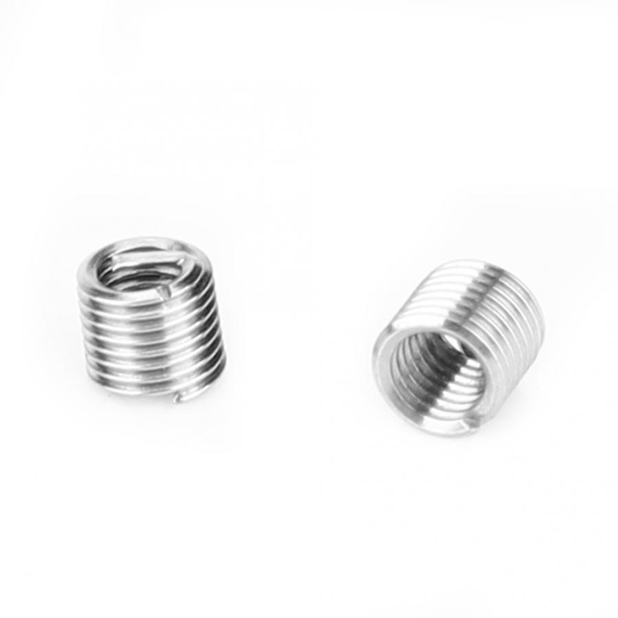 30 Pcs Thread Repair Kit M2.5x0.45 Stainless Steel Rethreading Tap Kit for Female Thread Insert Kit