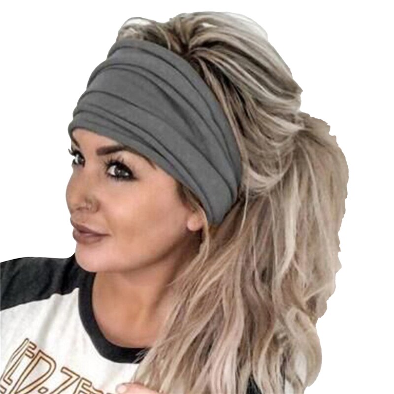 Cinta de cabeza para el sudor deportiva absorbente para hombre y mujer, cintas para el pelo para Yoga, banda para el sudor, accesorios para ciclismo carrera deportes al aire libre, 1 unidad