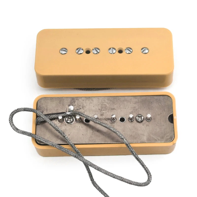 Vintage alnico 2 p90 soapbar gitarpickup, alnico ii pickup for 6- strengs elektrisk gitar, gitartilbehør