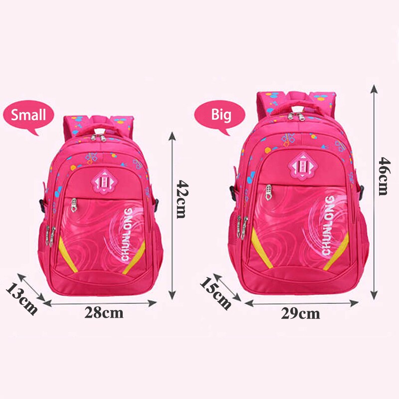Enfants sacs d'école pour garçons école primaire sac à dos enfant grande capacité enfants cartable filles BookBag étanche 1-3-6 Grade