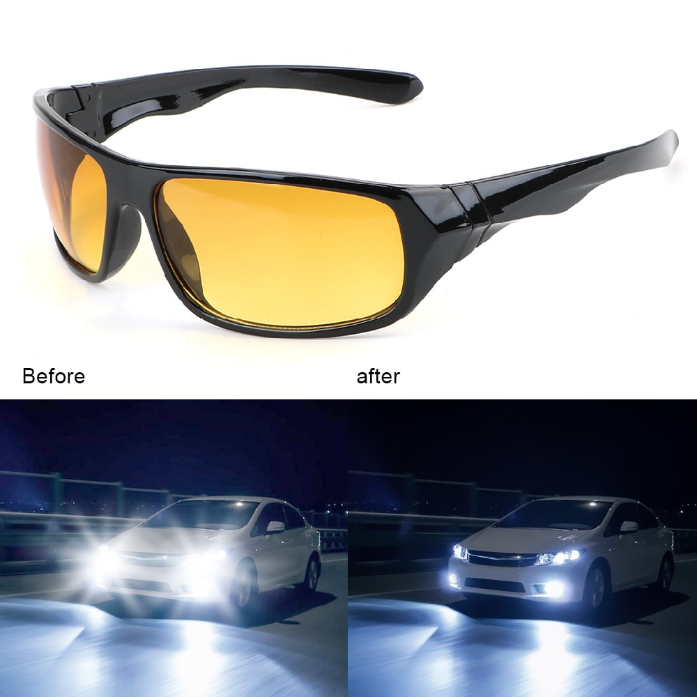 Sunglasses Goggles Car Driving Glasses Night Vision Goggles Eyewear UV Protection