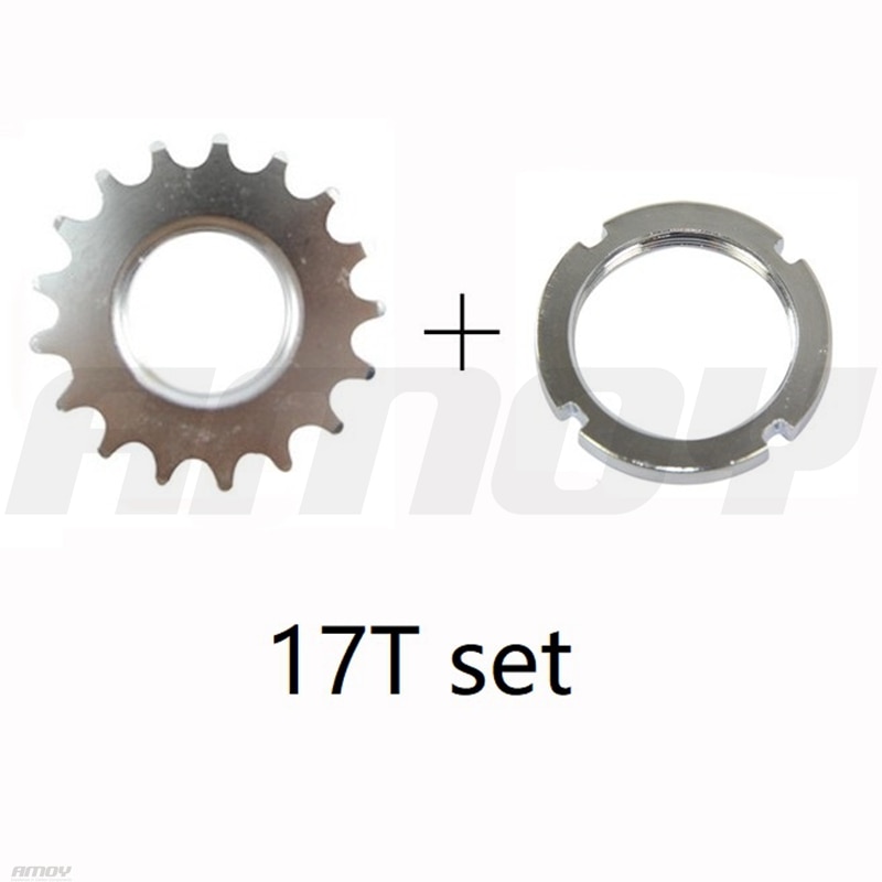 13 T/14 T/15 T/16 T/17 T/18 T Fixed Gear Cogs, baanfiets Single Speed Tandwiel, Fixed Gear Bike Cogs Met Slot Ring, Voor 1/8 "Chain