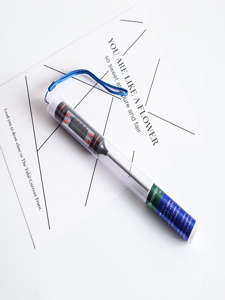 Kaars Maken Levert 100 Pcs 8-20Cm Kaars Lont Diy Professionele Braid Brander Katoen Wax Velas Hennep lont: thermometer