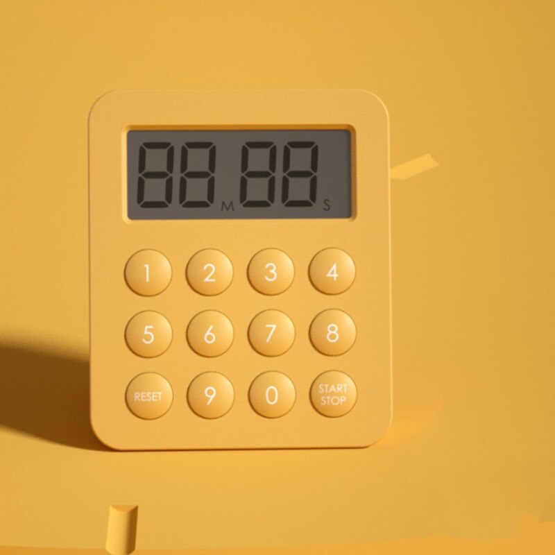 Digital Timer for Kitchen with Foldable Support for Kids Teachers Students Classroom Timer Help Students Focus on Study