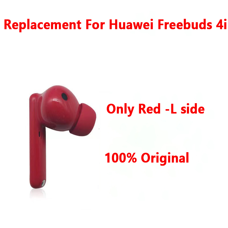 Originalteile Ersatz für Huawei FreeBuds 4i kabellos Bluetooth Kopfhörer Single Ersatz Verknüpfungen rechts oder Ladehülle: Blau