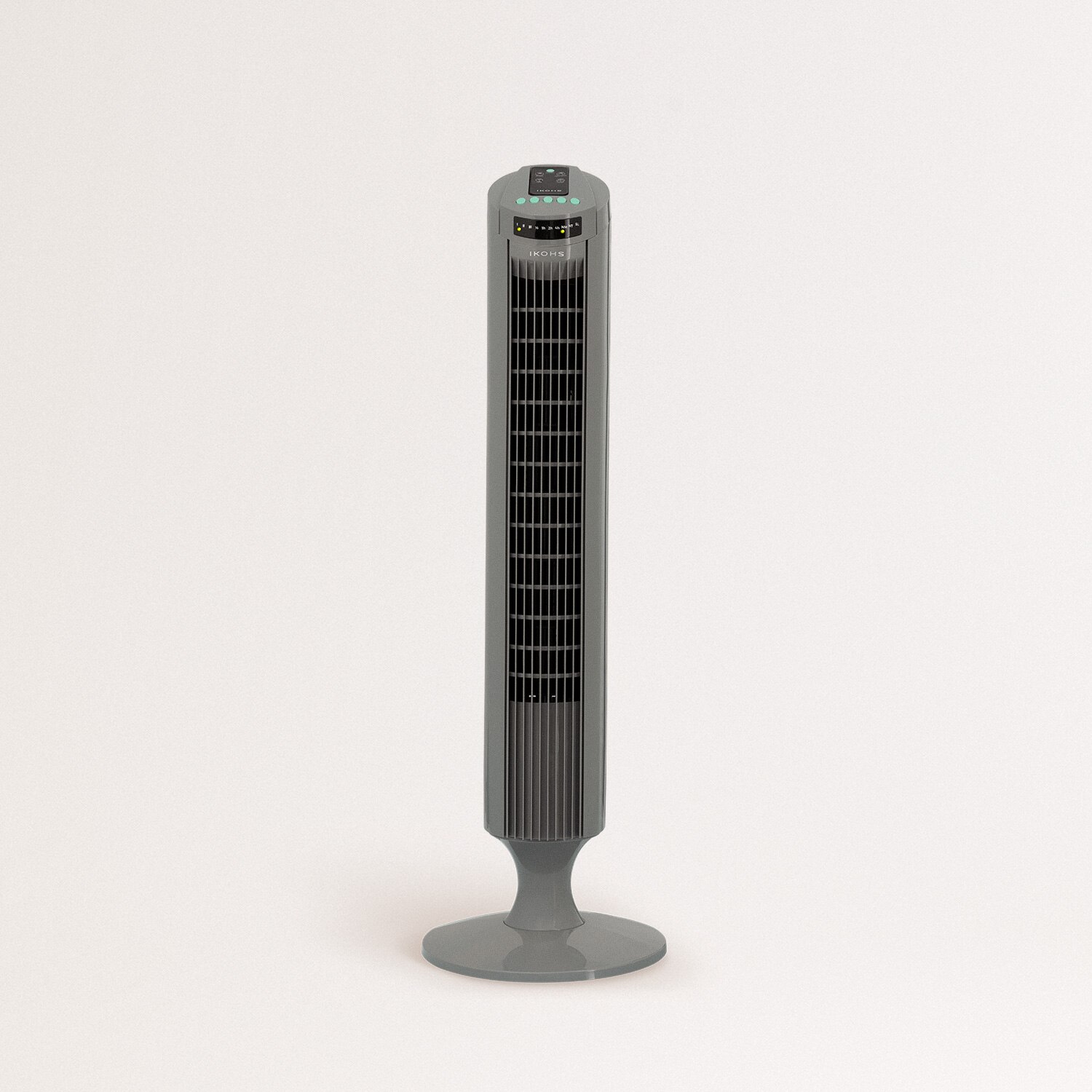 CREATE - EMPIREWIND RC, Ventilador Torre Ultrasilencioso con mando a distancia, Motor de Cobre, 6 Velocidades, 3 modos: Gray
