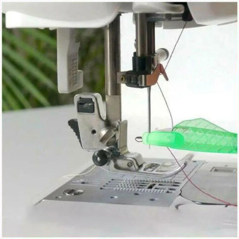 Mini enhebrador de agujas, herramienta de bricolaje para el hogar, dispositivo de máquina de coser a mano, aguja de hilo, accesorios de costura de punto de plástico cruzado, 5/10/30 Uds.