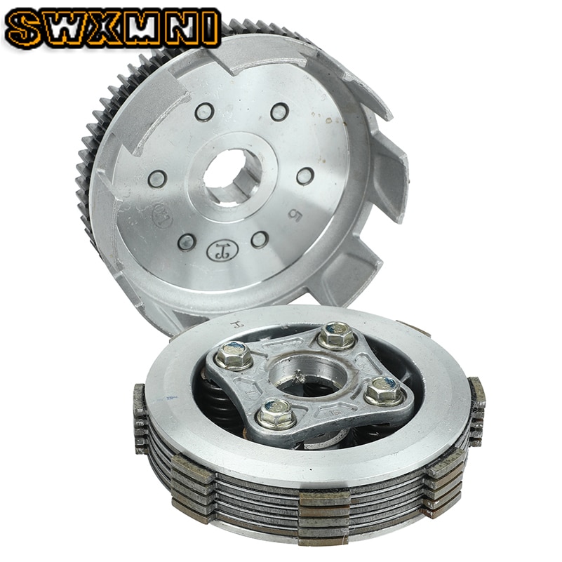 Lifan 140cc Complete Manual Clutch kit For 55mm Bore lifan 140 140cc 1P55FMJ Horizontal Kick Starter Engines Dirt Pit Bike