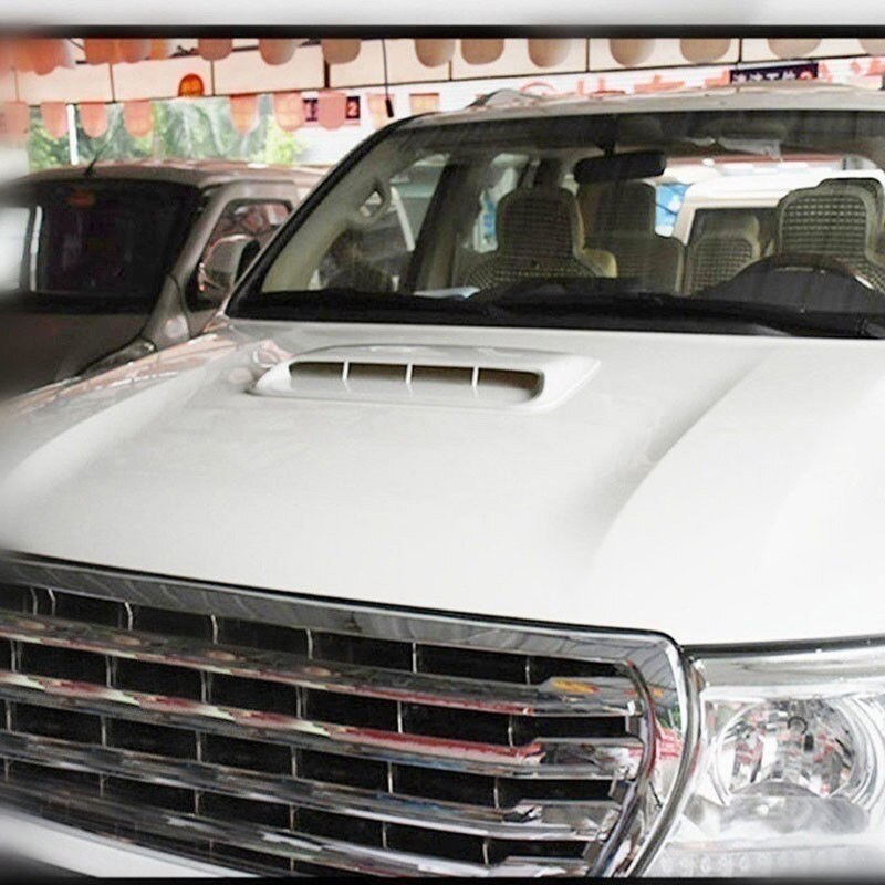 Car Auto Roof Decorative Air Flow Intake Hood Scoop Vent Bonnet Durable Cover