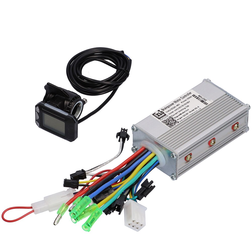 24V/36V/48V 350W Electric Bike Brushless Motor Controller With LCD Display Electric Bicycle Scooter Ebike Parts ​Easy To Install