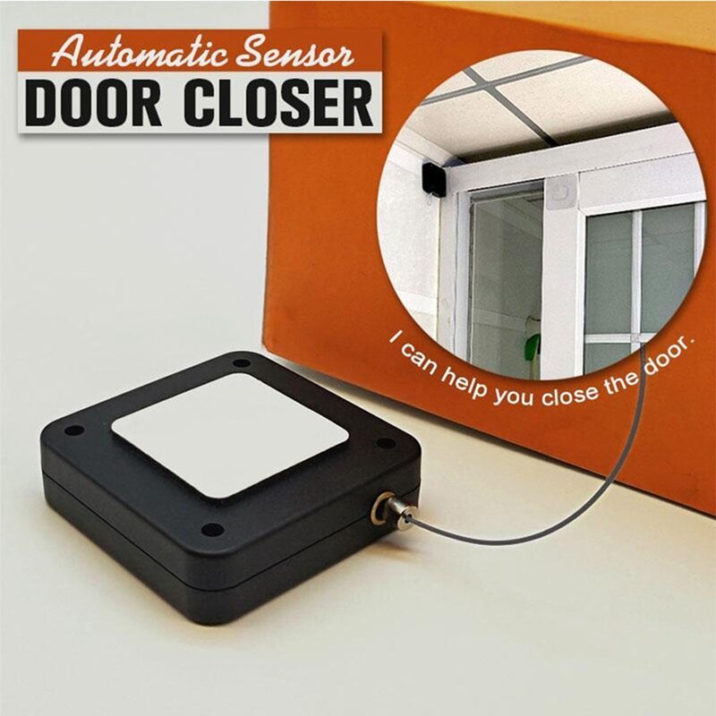 Automatic Door Closer Pull Automatic Door Closer Automatic Sensor Door Closer Portable Home Office Doors Off Supplies