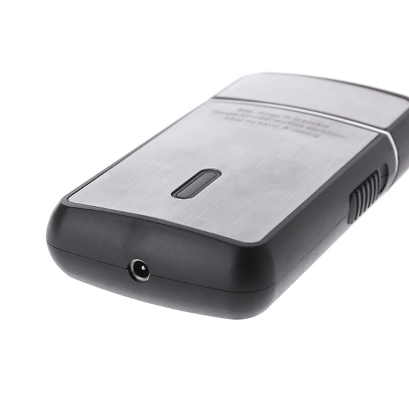Portable Men's Electric Razor Foil Slim Shaver USB Rechargeable Travel House