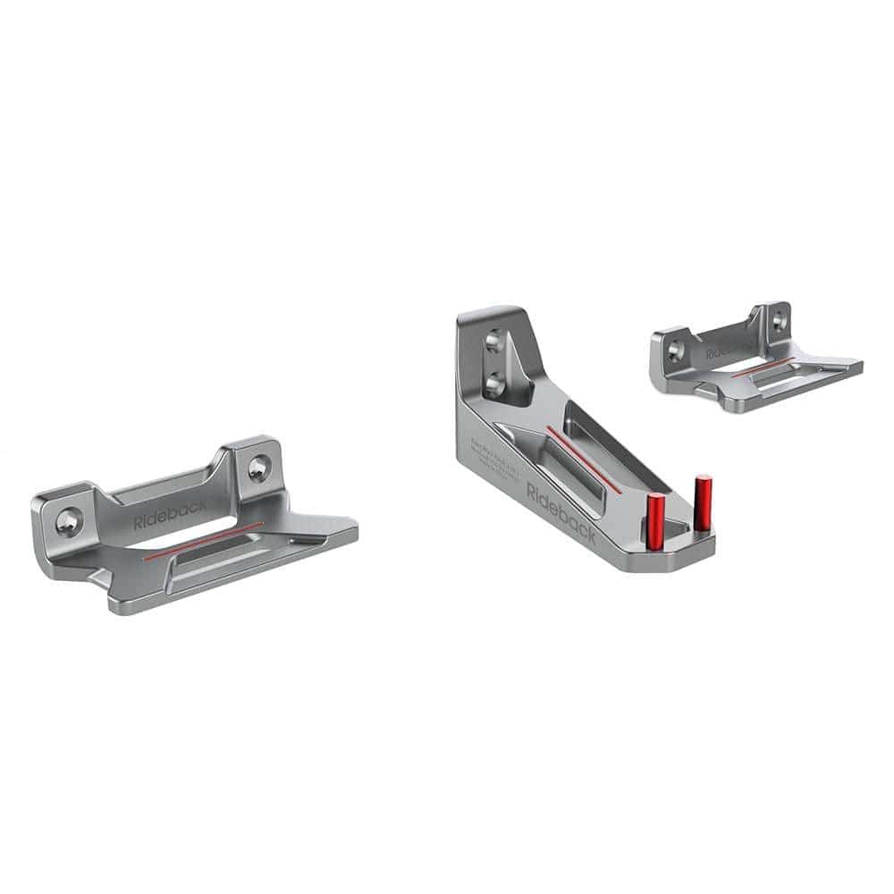 Maxfind Bike Wall Mount Rack Road Mountainbike Pedaal Wall Mount Bike Stands Hanger Display Garage Houder Fietsen Accessoires: sliver set