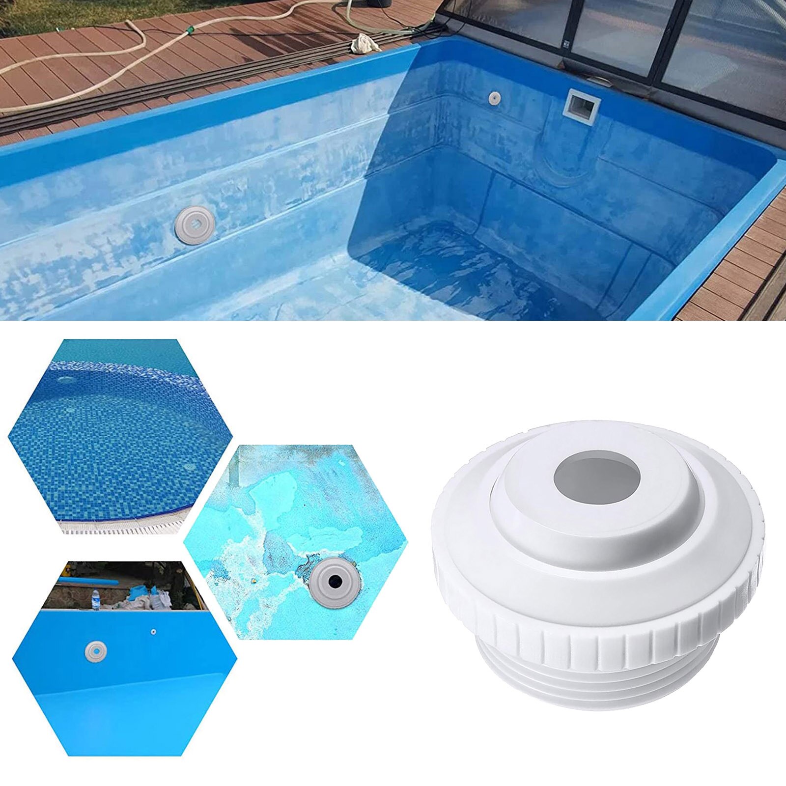 Swimming Pool Nozzle, SPA Accessories, Pool Jet Nozzle, Massage Pools Swimming Pools