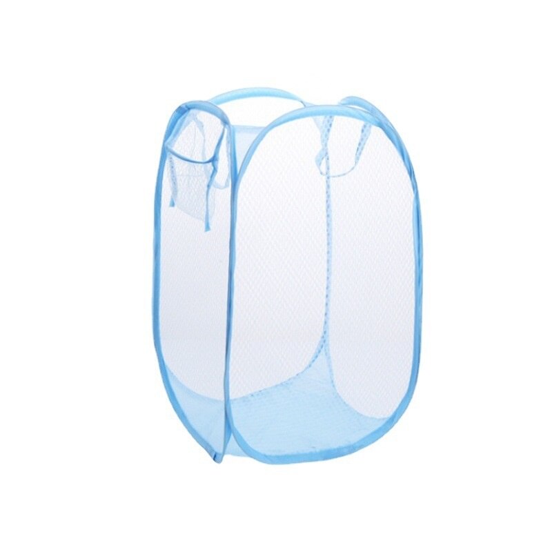 Blue Opvouwbare Wasmand Japanse Kleur Netto Wasmand: Default Title