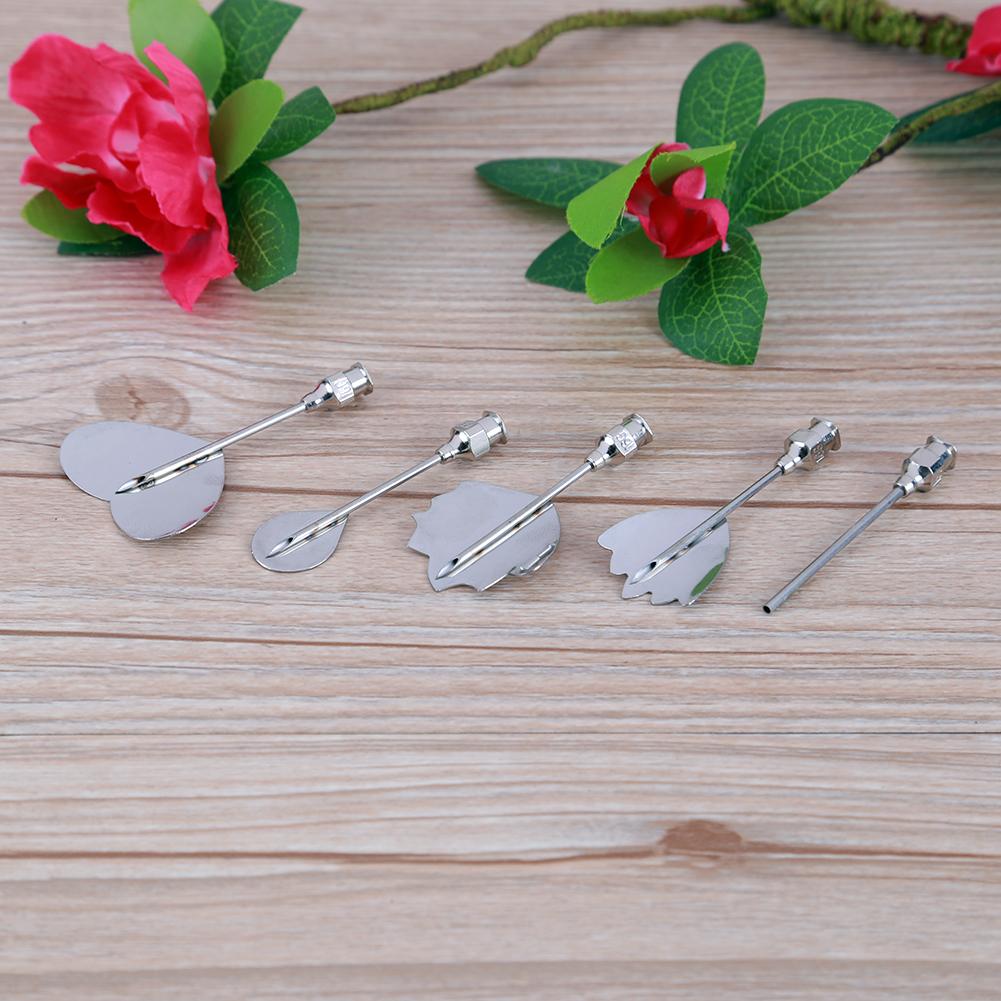 Professionele 11 Stks/set 3D Gelatine Jelly Bloem Mold Pudding Cake Decor Art Naalden Tools