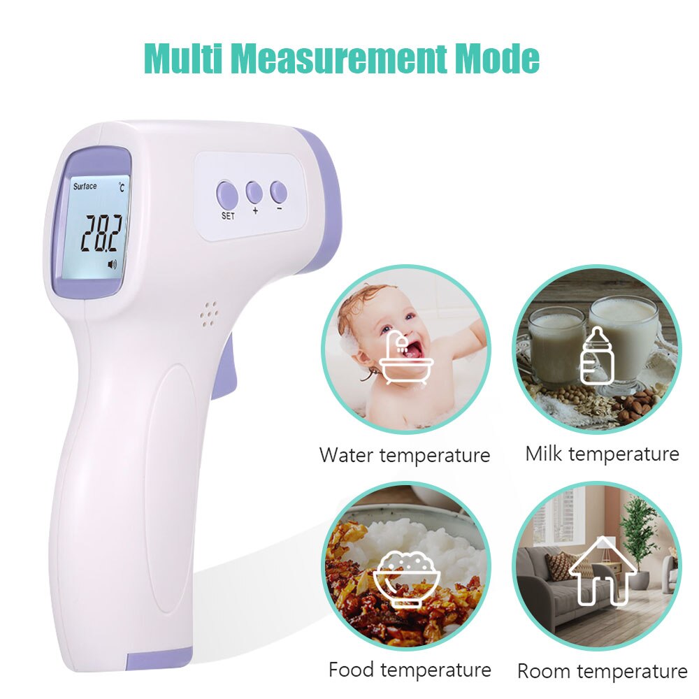 Fingertip Pulse Oximeter OLED Display Finger Clip Oximetro HRV SpO2 PR PI Respiratory Rate Sleep Monitor + Infrared Thermometer