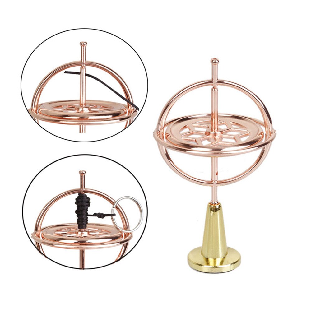 Tol Klassieke Speelgoed Hobby & Gyro Traditionele Educatief legering Gyroscoop Creatieve Experiment Magic Kid