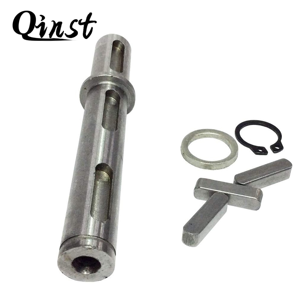 Enkele Uitgaande As Diameter 18Mm Voor Worm Reducer Enkele Output As + Pakkingen + S Ring + Hoek Pin voor Nmrv 040 Versnellingsbak