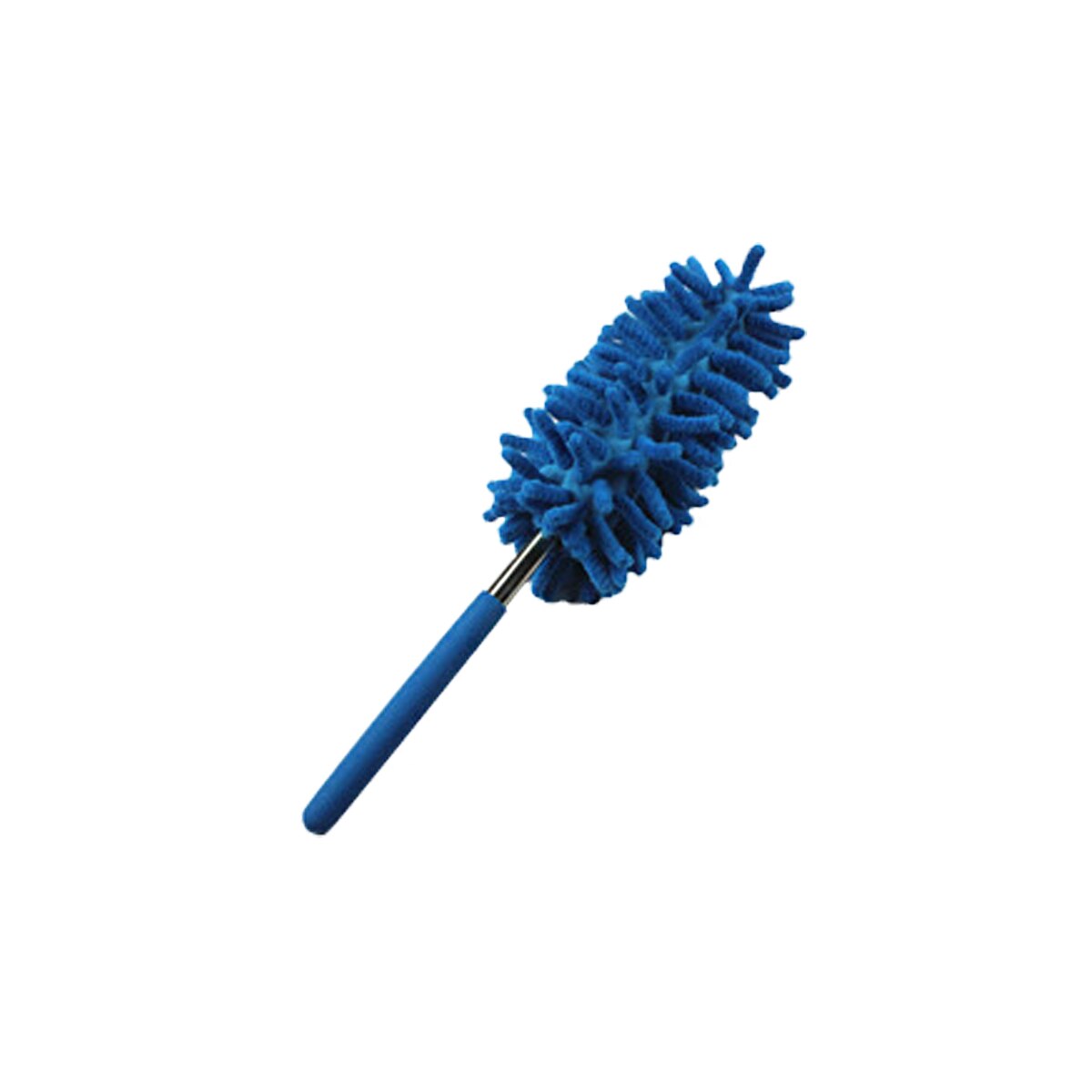 Extendable Telescopic Microfibre Duster Cleaning Brush Washable Table Car Anti-Static House Cleaning Brush 27-75 cm: Blue