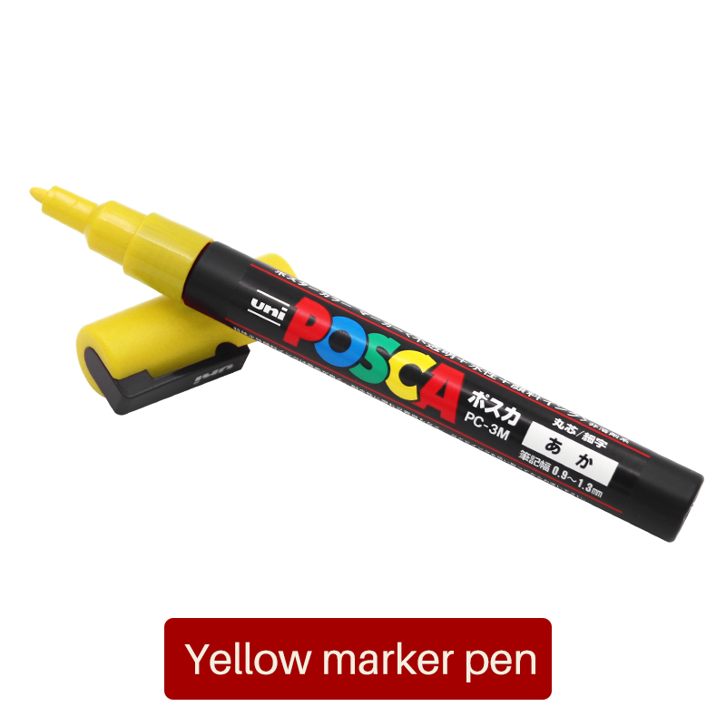 1Pc Queen Bee Marker Plastic Bijenteelt Mark Pen 5 Kleuren Optioneel Niet Vervagen Bee Identificatie Apparatuur Bijenteelt Gereedschap: YELLOW