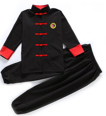 traje Wushu para niños, ropa de estilo tradicional chino, conjunto de ropa de actuación de Tai Chi Kung Fu, uniformes para niñas y niños, puesta en escena: Purple