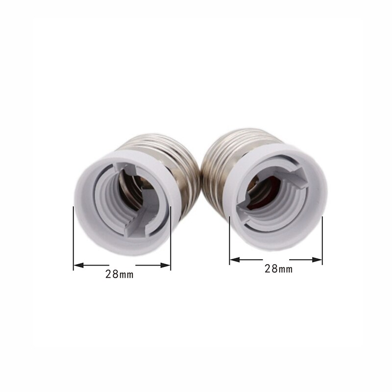 Vuurvast Materiaal Lampvoet E27 naar E17 Adapter Conversie Socket E27 naar E17 Lamphouder Converter