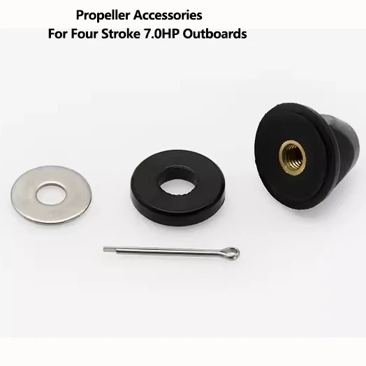 Hangkai Original zubehör für Hangkai 4-Takt 7,0 PS Außenborder Teile Schiffs motor Getriebe Gaszug Propeller Zündkerzen: PEACOCK BLUE