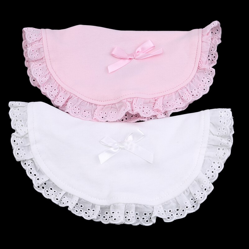 Baby Bibs - Cotton & Polyester - Waterproof Saliva Towel - Snap Button - For Baby Girls