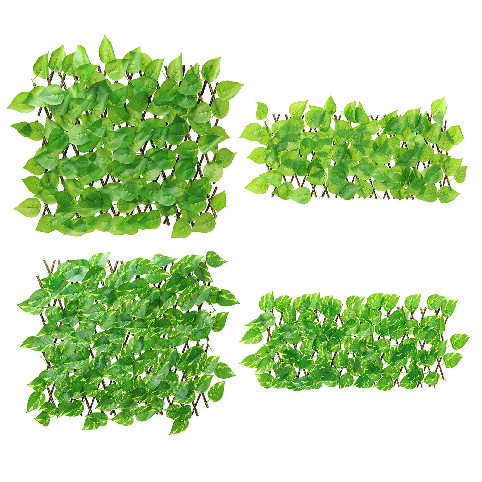 Artificial Leaf Garden Fence Screening Roll UV Fade Protected Privacy Artificial Fence Wall Landscaping Ivy Garden Fence Hotsale