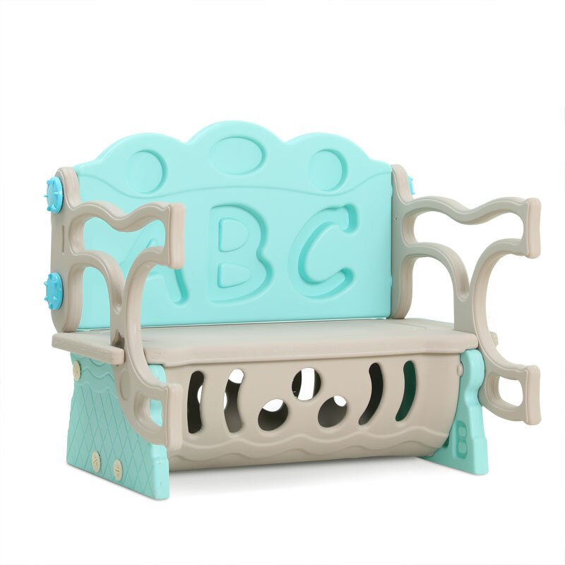 Kindergarten Multifunctional Plastic Study Table Combination Locker Three Inone Children Baby Dining Table Chair Stool Storage