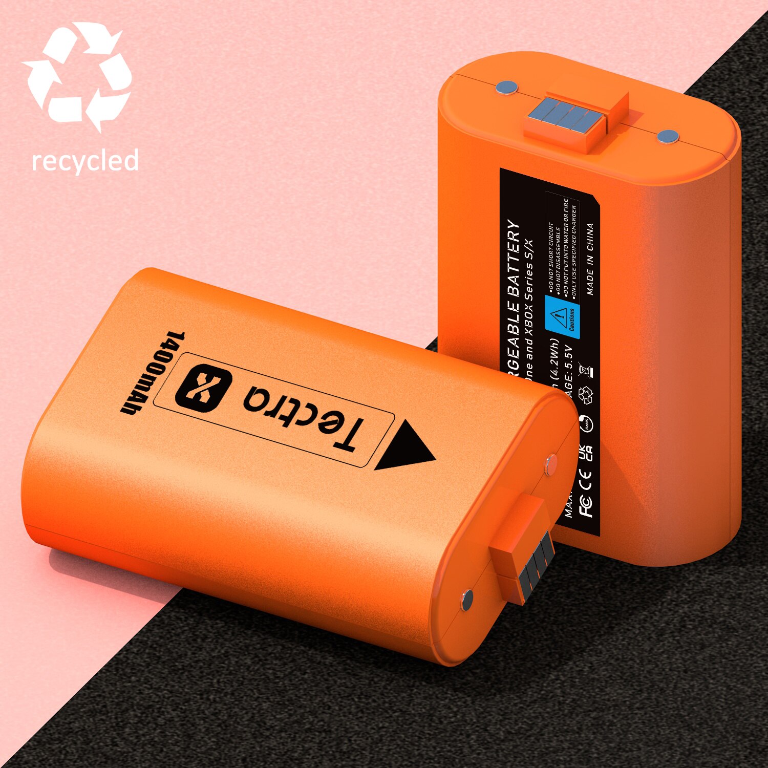 4 Stuks 1400Mah Lithium Ion Batterijen Voor Xbox One, Xbox One S, Xbox One X, xbox Een Elite Draadloze Controller Gamepads