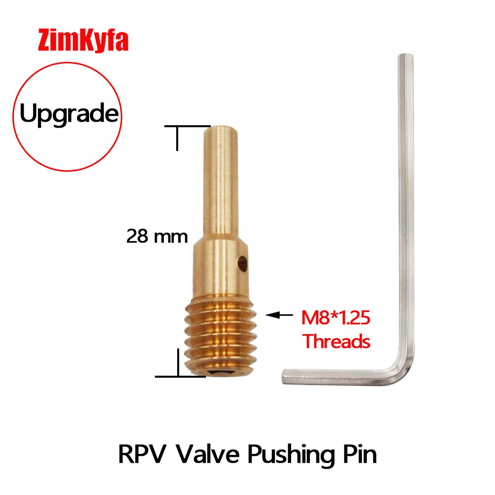 CO2 zapasowy adapter napełnianie Soda Klub SodaStream CO2 carbolator cylinder złącze zbiornika i 2000psi miernik (W21.8/CGA320 robić TR21.4): RPV pushing pin