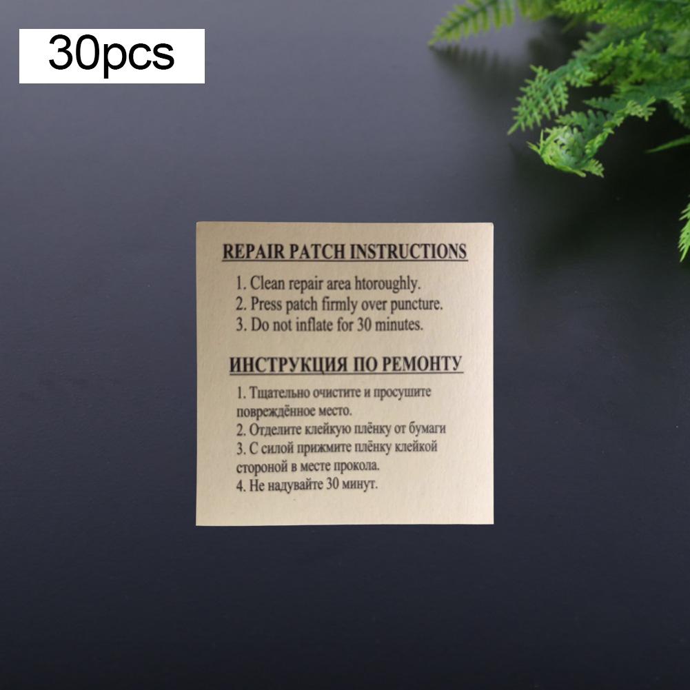 30 Teile/satz PVC Klebstoff Aufkleber Reparatur Patch Für Schwimmen Aufblasbare Schwimmbad Stiefel Luft Bett Schlauchboote Flecken Werkzeuge Zubehör: Ursprünglich Titel
