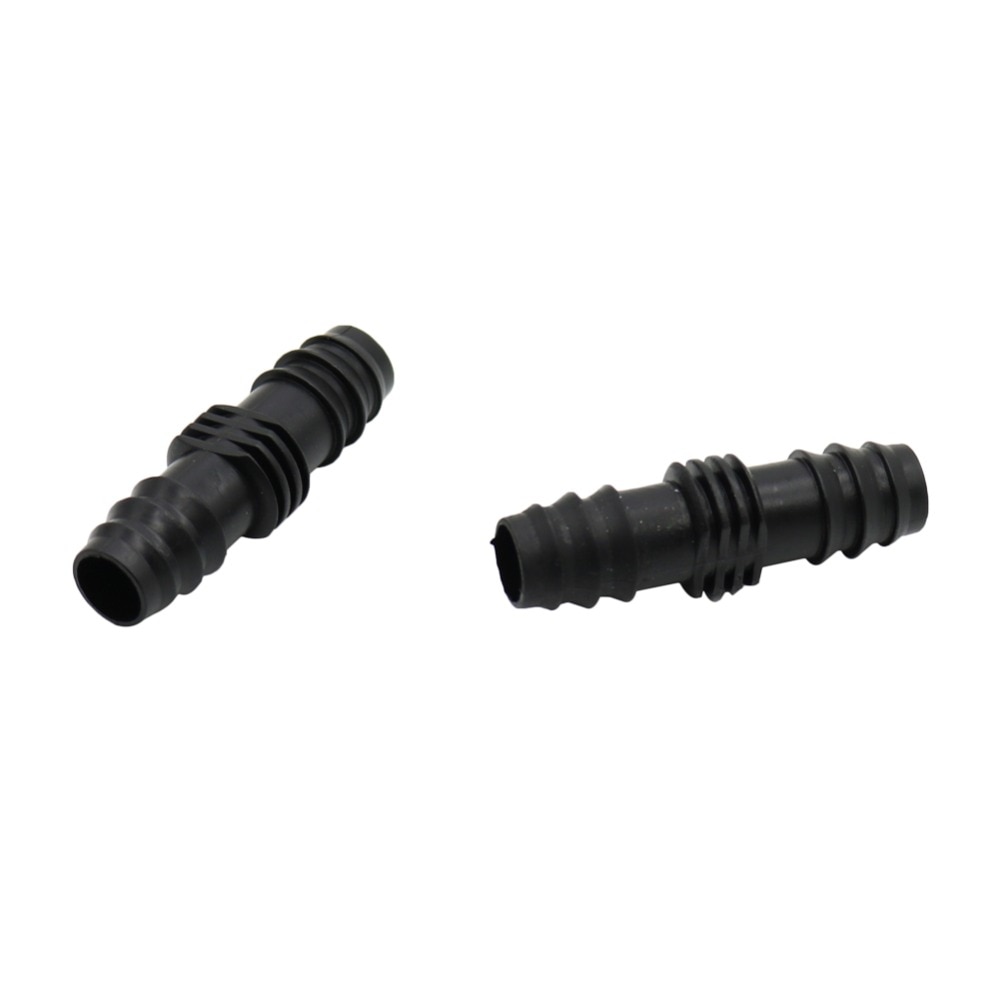 Garden 1/2 Inch Hose Barbed Straight Connector Agriculture Garden Irrigation Quick Connector Water Adapter 20 Pcs