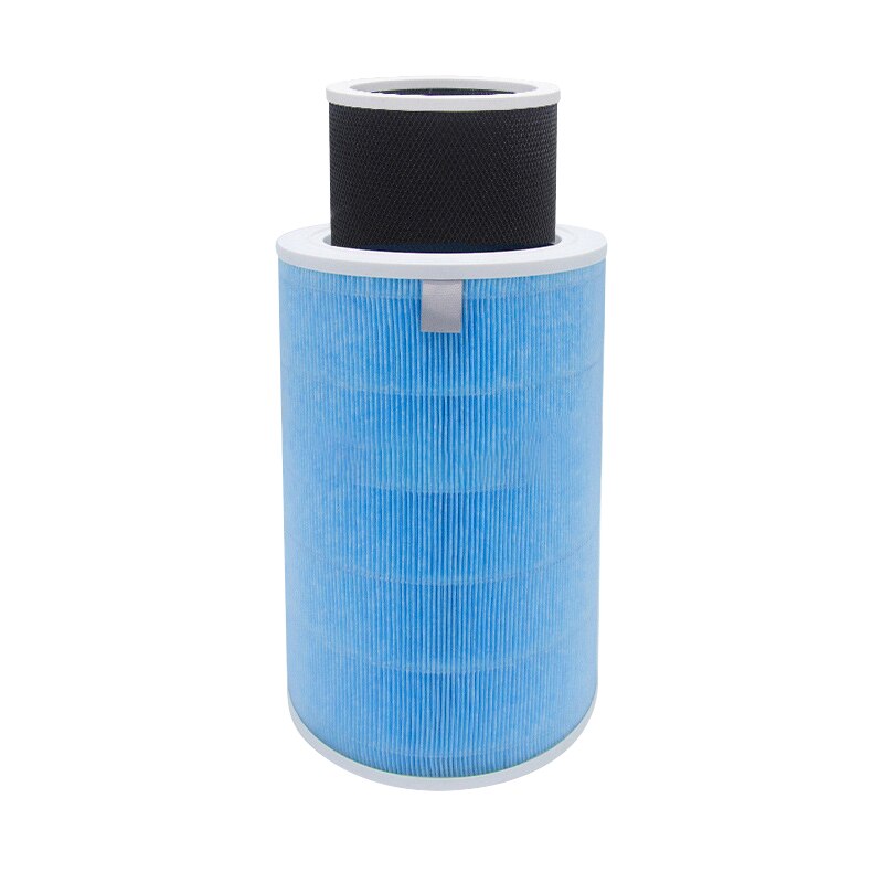 Luchtfilter Vervanging Voor Xiaomi Mi 1/2/2 S / 3/3 H Pro Luchtreiniger Filter verwijderbare Carbon Netto Laag Actieve Kool Hepa PM2.5: Blauw