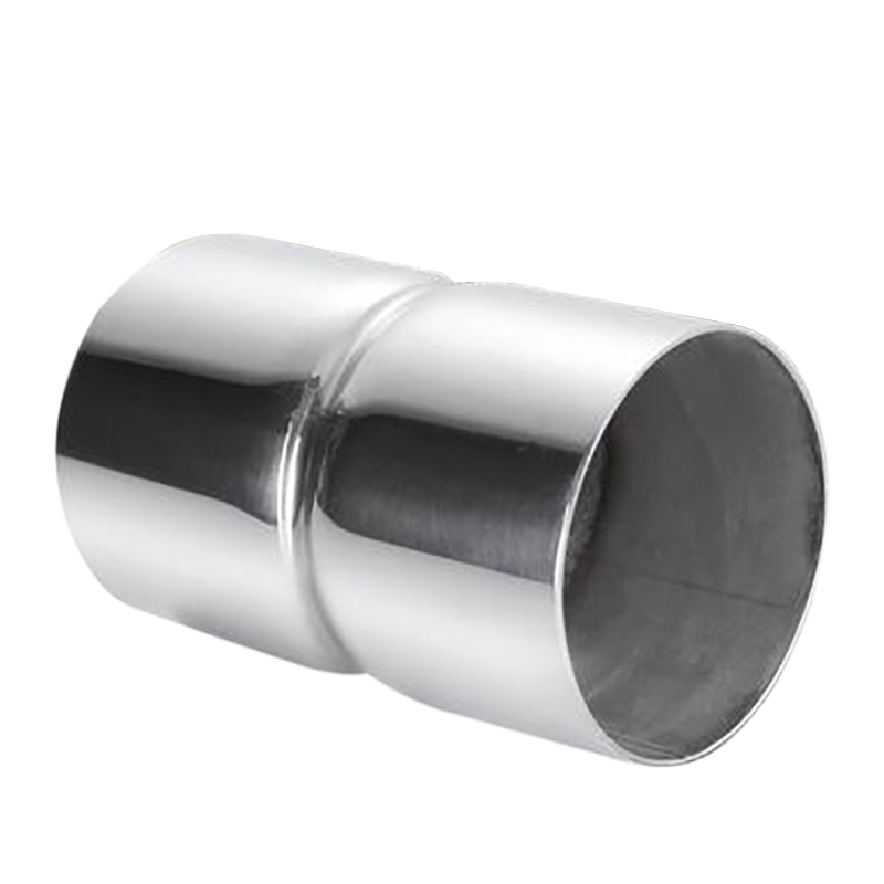 -ID/OD 2.25 Inch Exhaust Pipe Tip Reducer Adapter Connector Stainless Steel: Default Title