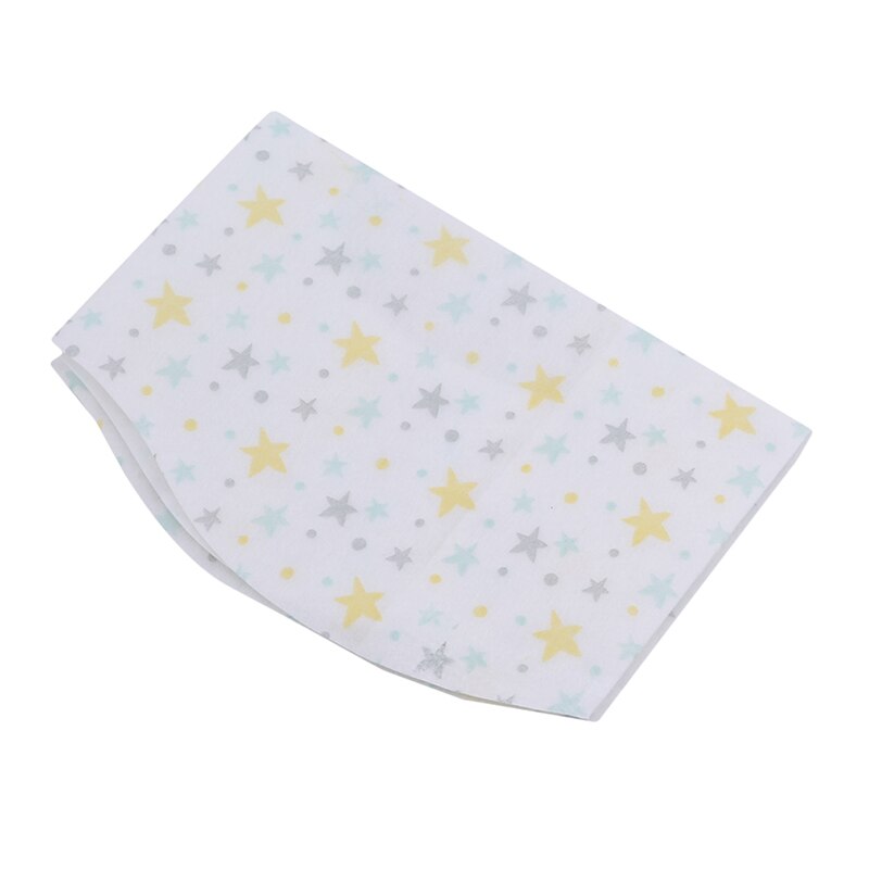 10pcs Waterproof Non-Woven Fabric Disposable Bibs Eating Saliva Paper Bibs For Babies