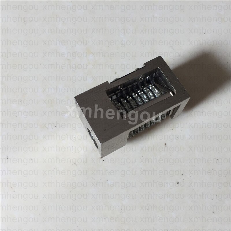 2 pieces 51 Tablet letterpress 7 digit Numbering Machine ticket coding machine offset printing Numbering Machine forward 1234567