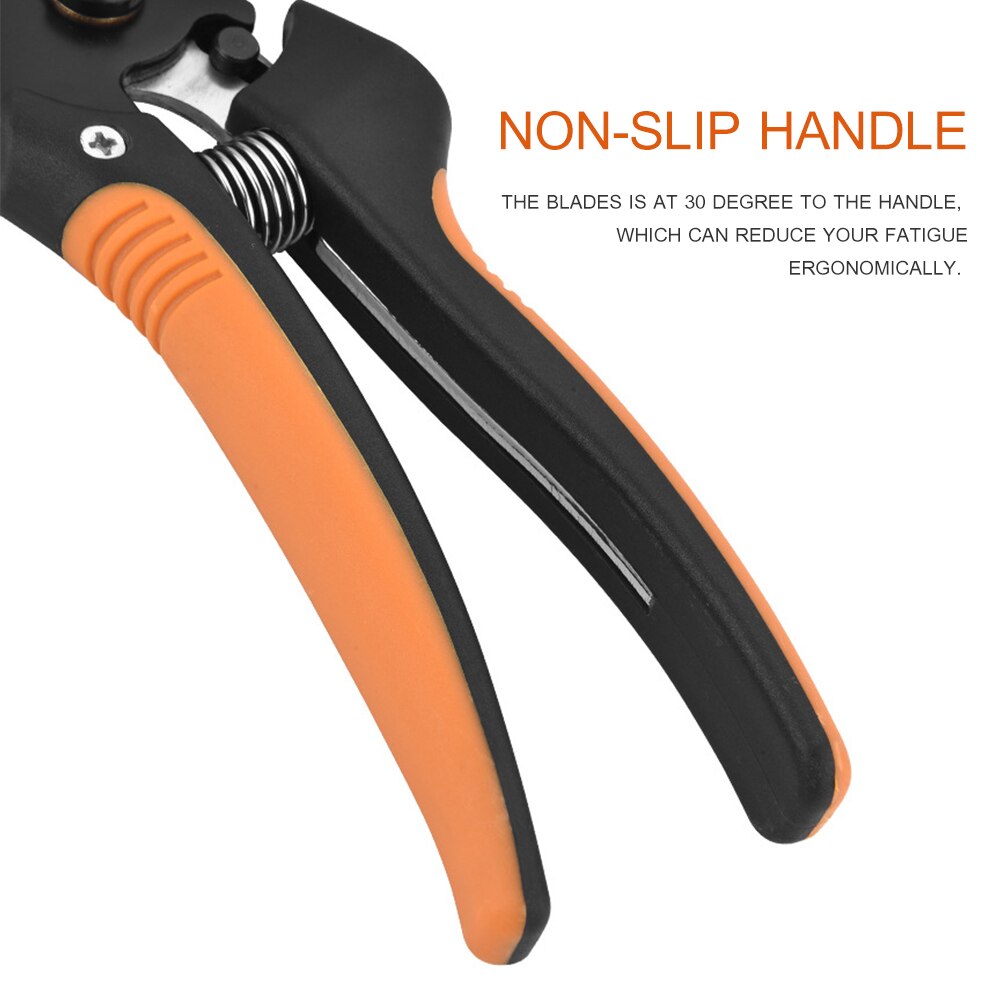 Bypass Pruner Hand Pruning Shears Branch Trimmer Tree Limb Cutter Scecateur Gardening Tool with 1 Inch Cutting Capacity