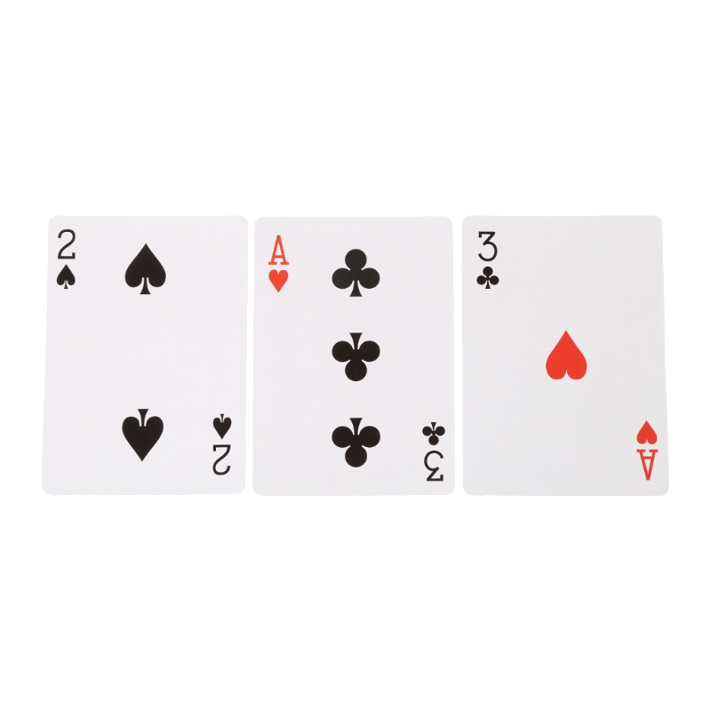 Magic Speelgoed Three Card Monte Poke Truc Instant Verandering Kaart Makkelijk Te Spelen JUN5-A