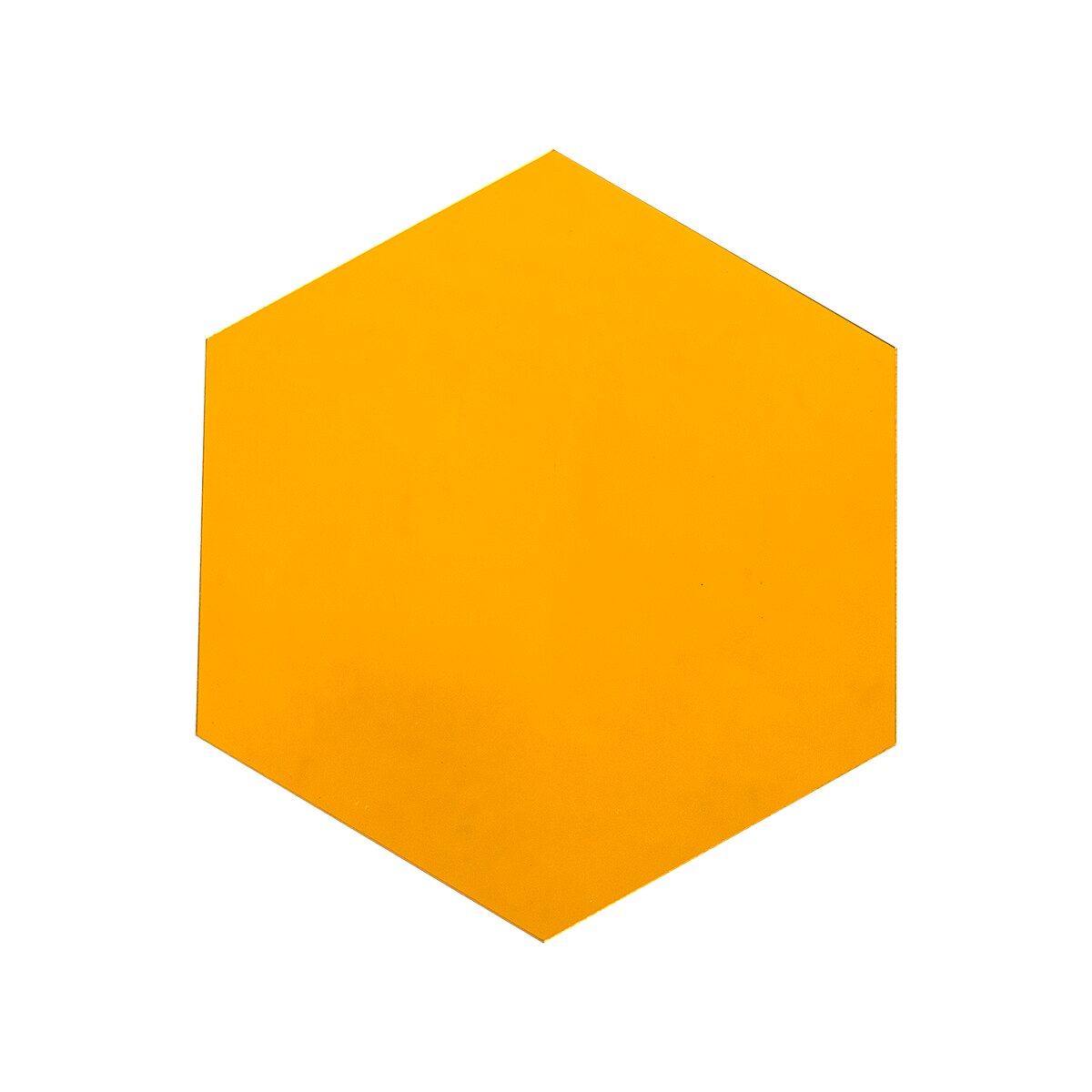 3D Mirror Hexagon Acrylic Removable Wall Sticker Decal Home Decor: Gold