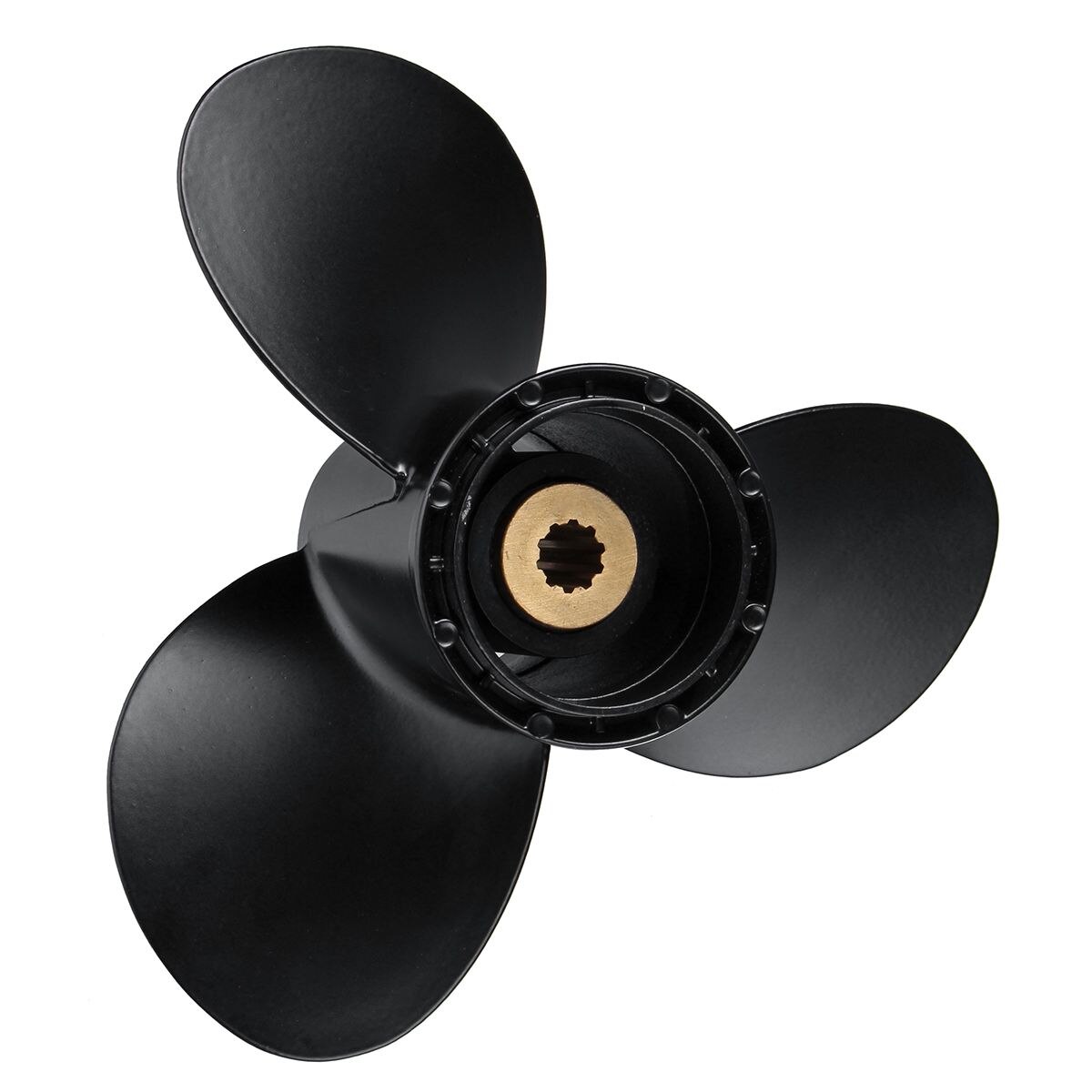 Outboard Engine Boat Propeller For Suzuki 15-20HP 9 1/4 10 Aluminum 3 Blades Marine Propeller Boat Parts & Accessories
